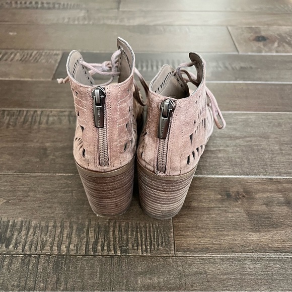 Vince Camuto Taupe Ankle Booties - Picture 10 of 14